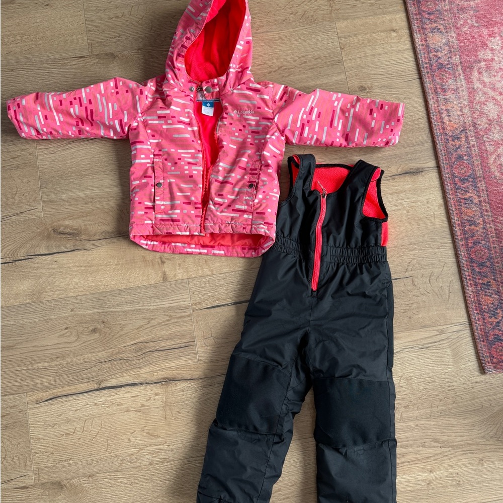 Columbia snowsuit 4T